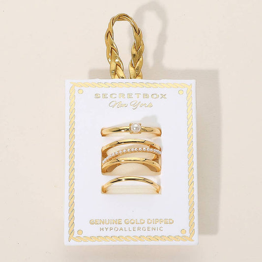 Lennox 3pc Stacking Ring Set