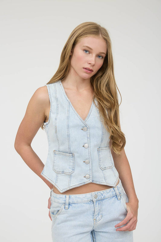 Stella Denim Vest