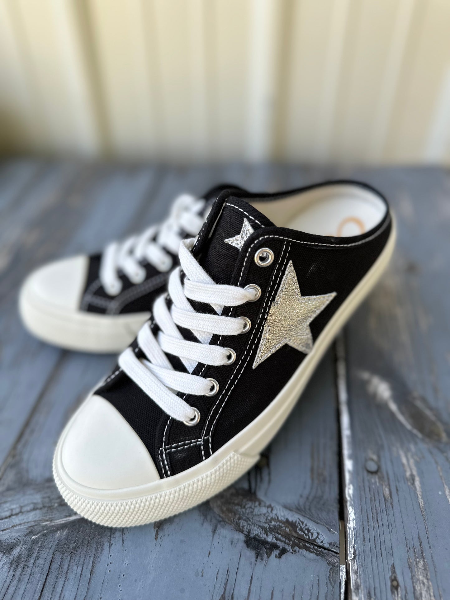 **SALE!** Zoe Star Backless Sneaker (Size 7.5)