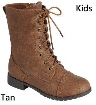 Girls Jalen Combat Boots