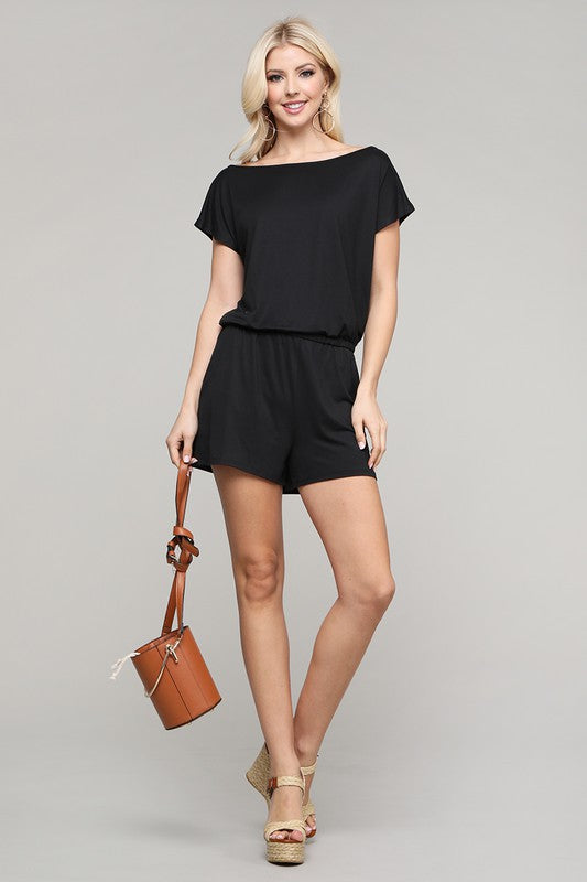 **SALE!** Juliet Romper with Pockets (Size 3X)