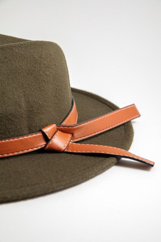 Finley Wide Brim Felt Hat