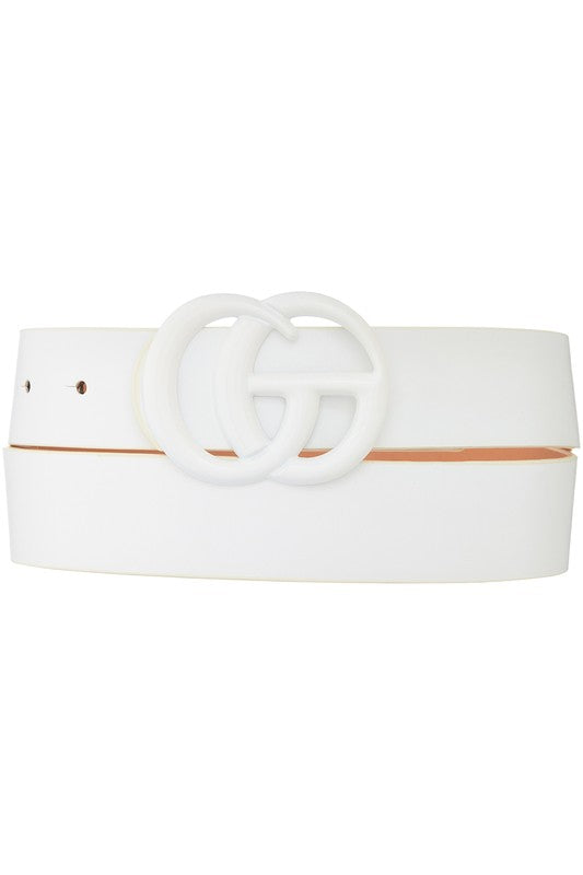 Monochrome GO Buckle Belt