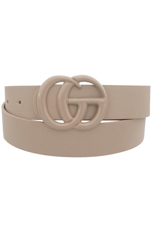 Monochrome GO Buckle Belt