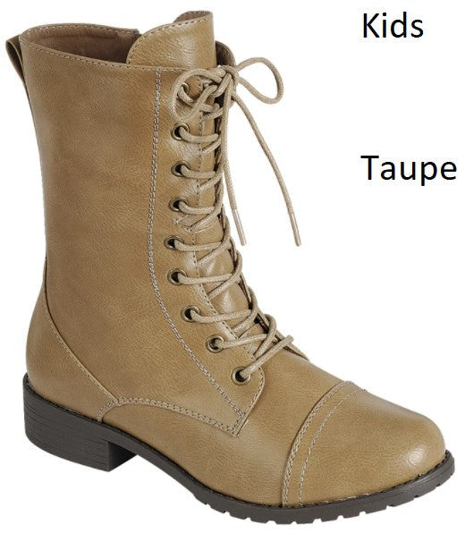 Girls Jalen Combat Boots
