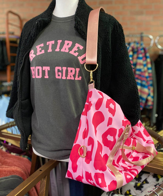 Leopard Duffel Bag
