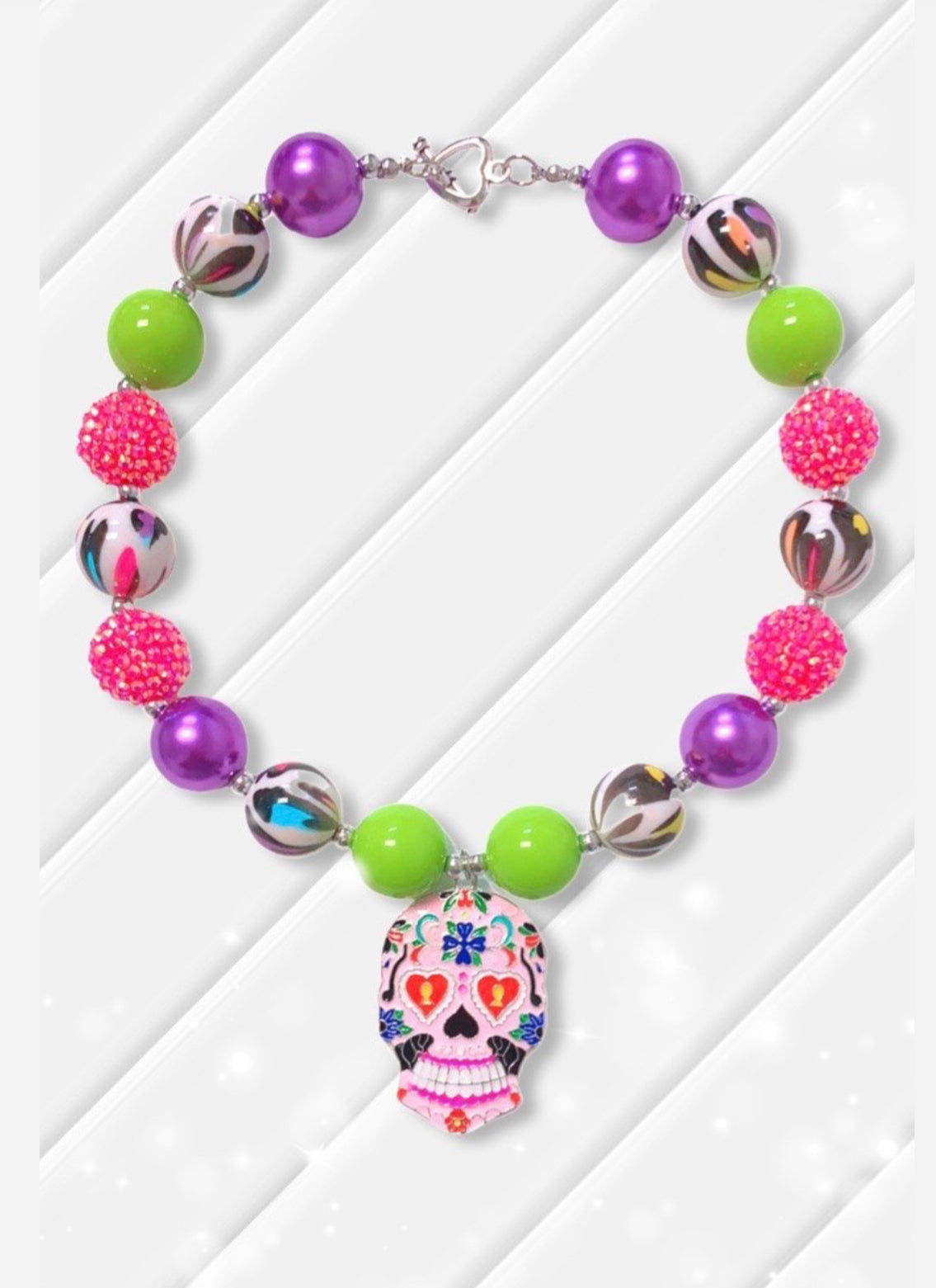 Girls Fall Bauble Necklaces