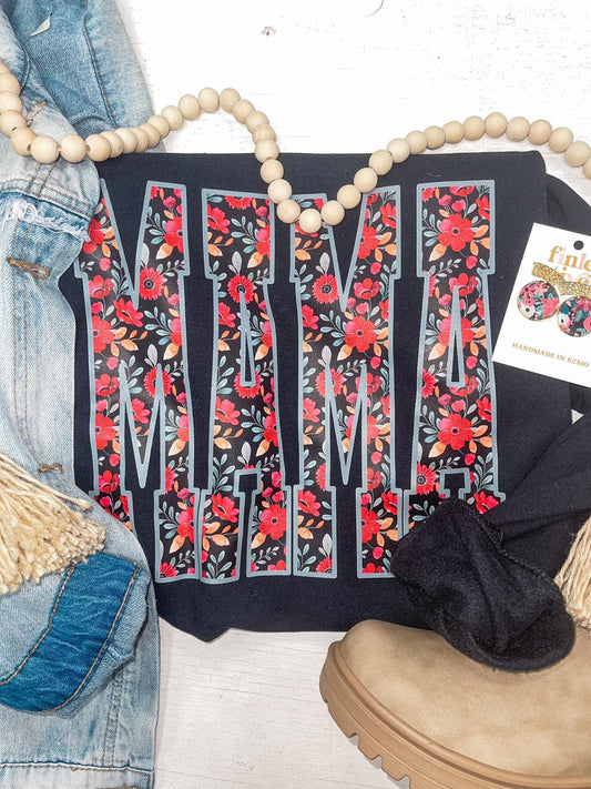 **SALE!** Kid Girls Mini Floral Sweatshirt