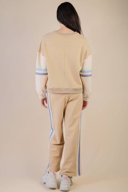 Raya Striped Pant Set