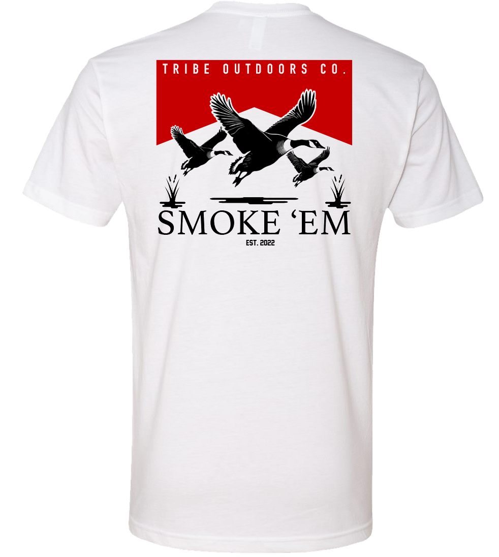 Mens Tribe Smoke 'Em Geese Tee