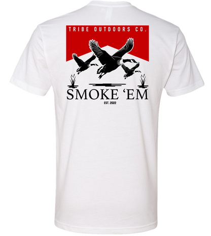 Mens Tribe Smoke 'Em Geese Tee