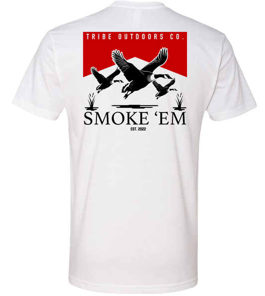 Mens Tribe Smoke 'Em Geese Tee