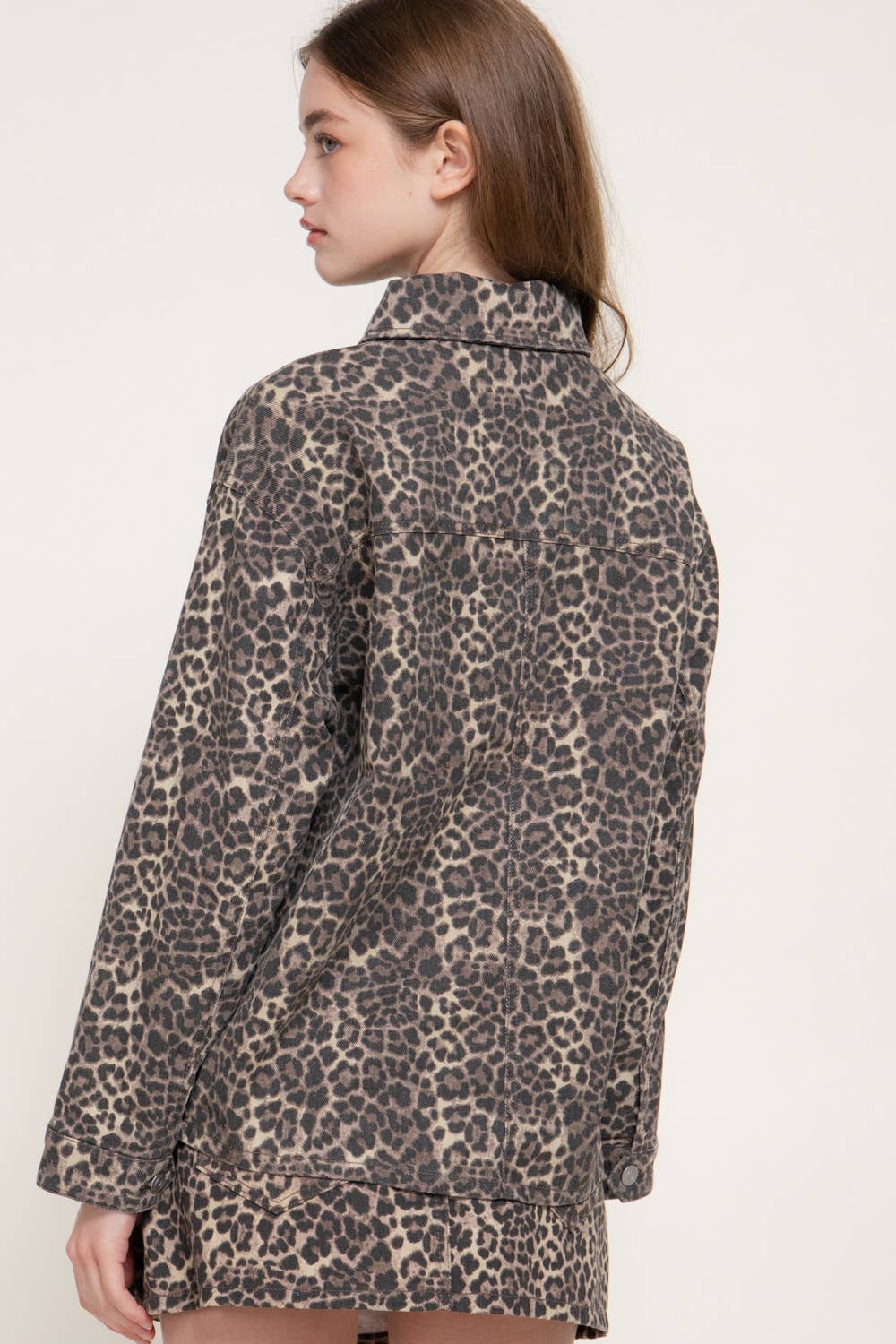 Cameron Leopard Lightweight Jacket