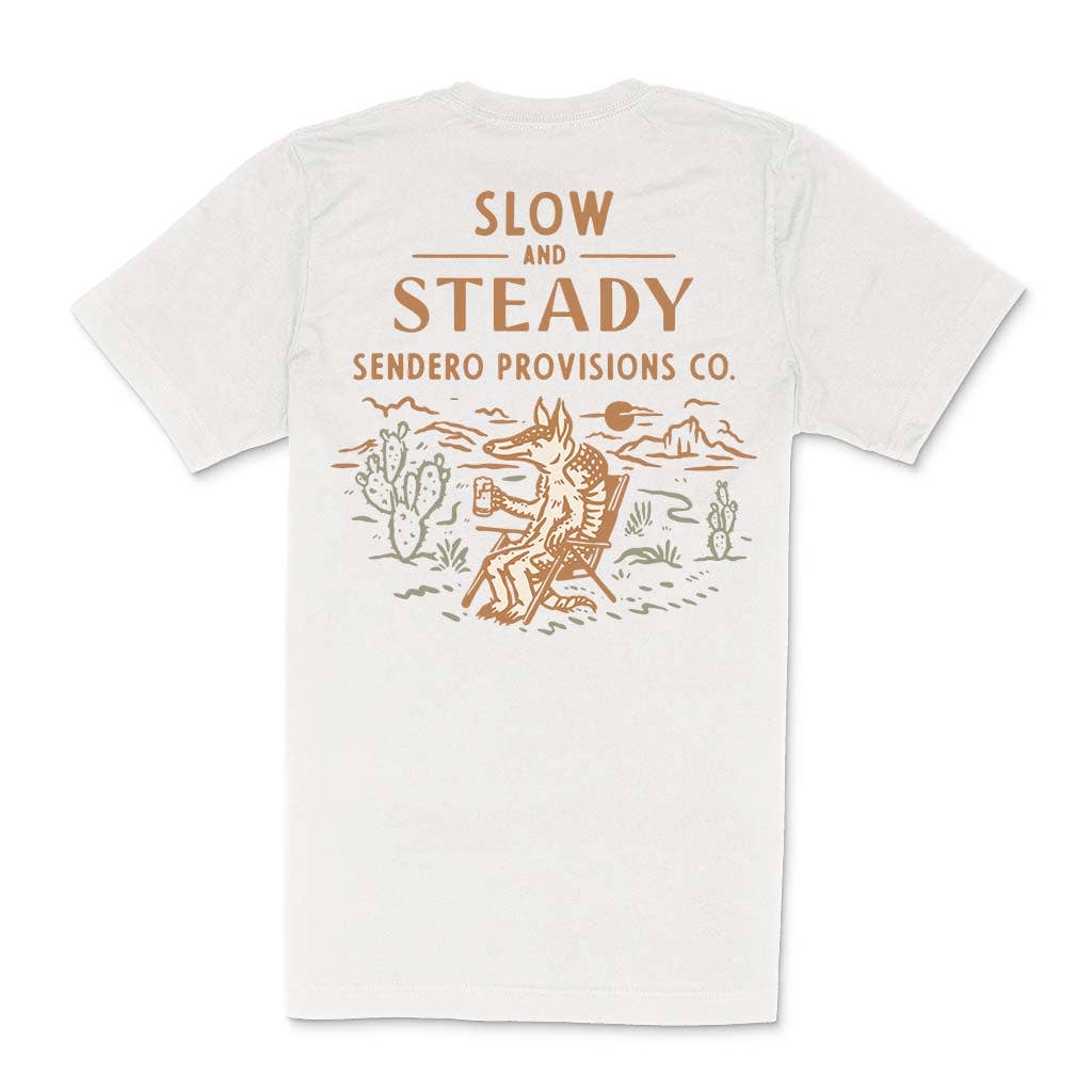 Mens Slow & Steady Sendero Tee