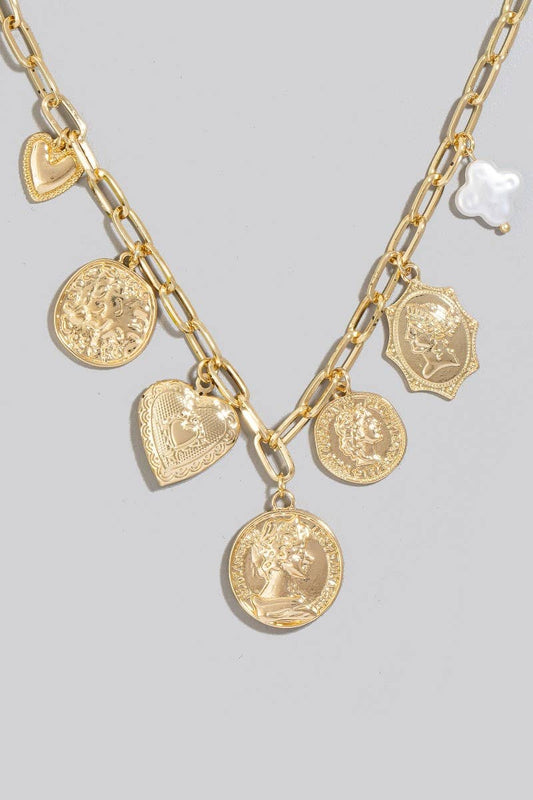 Montebello Locket Charm Necklace