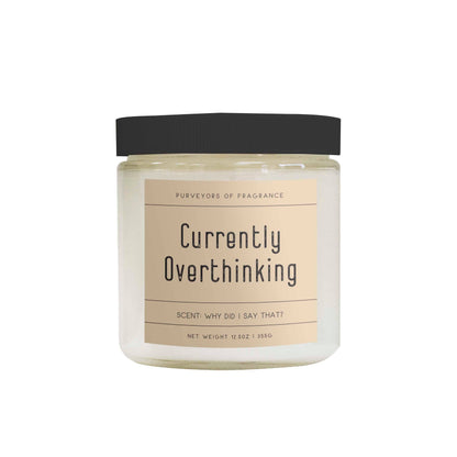 Purveyor Candle - Currently Overthinking