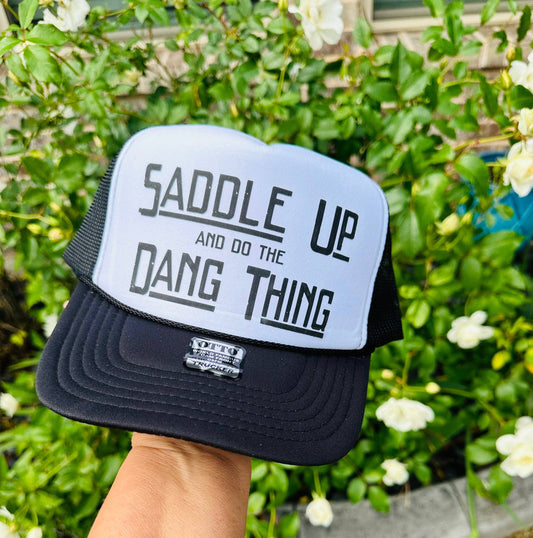 Saddle Up Trucker Hat