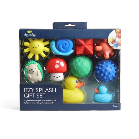 Itzy Ritzy Splash Gift Set™ Soft Bath + Water Toys