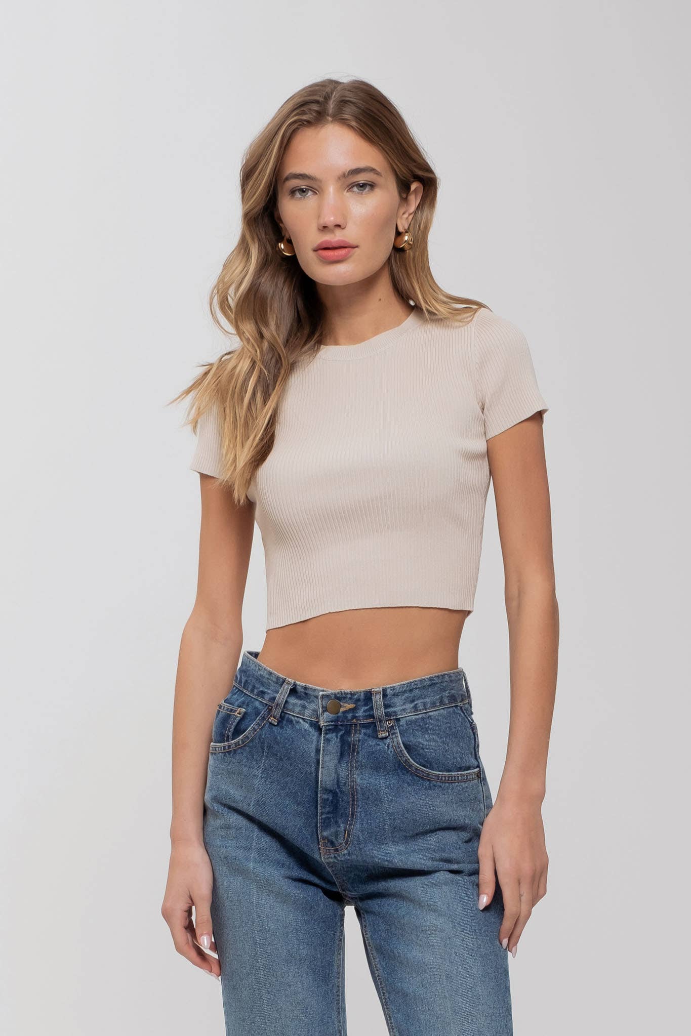 Williamsburg Short Sleeve Knit Top