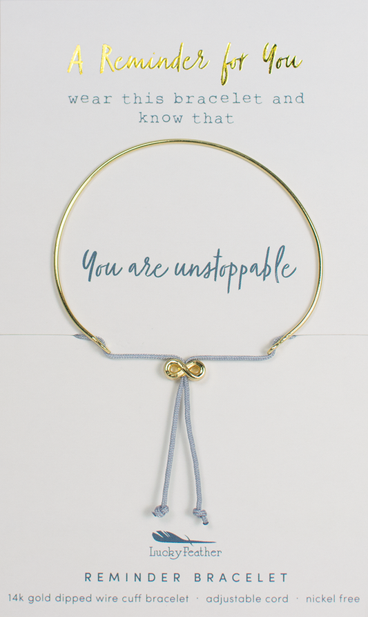 Reminder You Are Unstoppable Bracelet