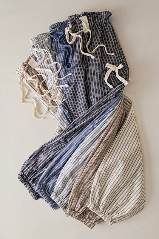 Alba Striped Bubble Pants