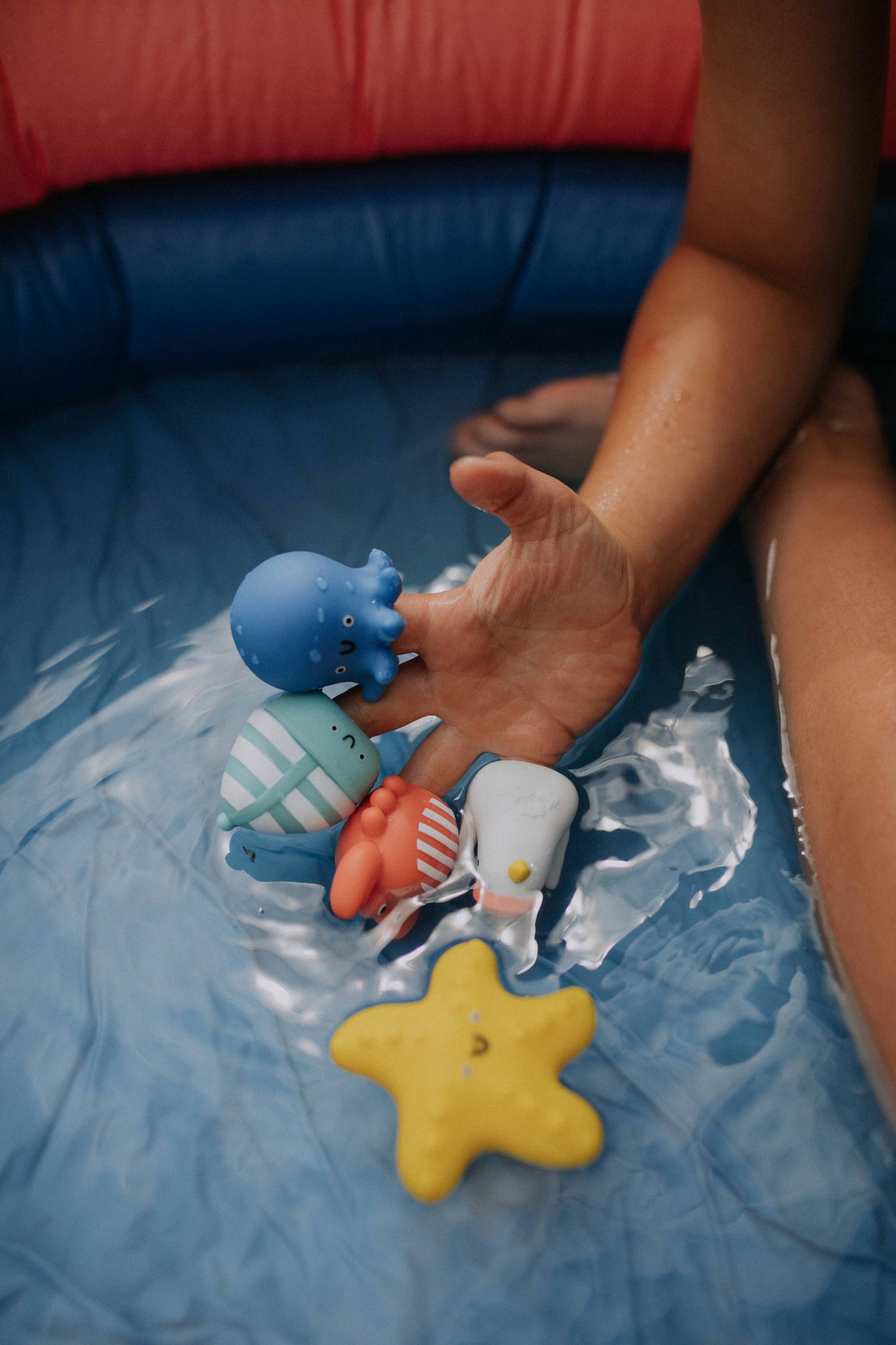 Itzy Ritzy Nautical Itzy Bitzy Puppets™ - Bath + Storytelling Toys