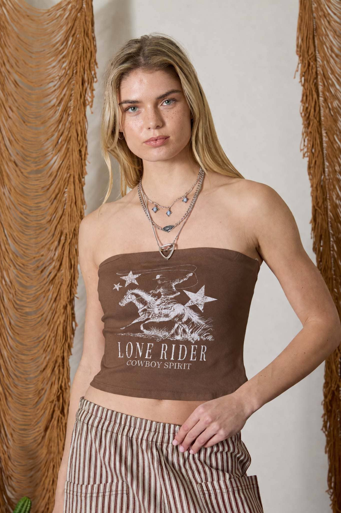 Lone Rider Tube Top