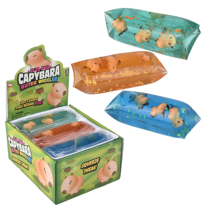 Squishy Jumbo Capybara Water Wiggler
