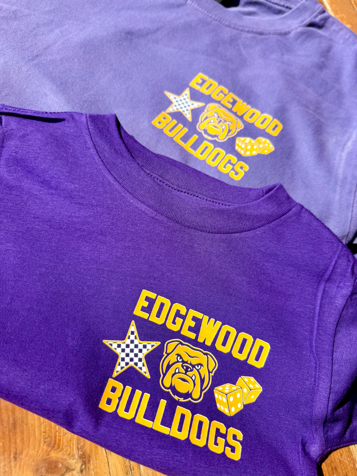 New Mascot Collage Edgewood Bulldogs Tee
