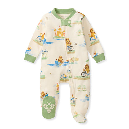 Baby Boys Burt's Bees Lion Sleeper