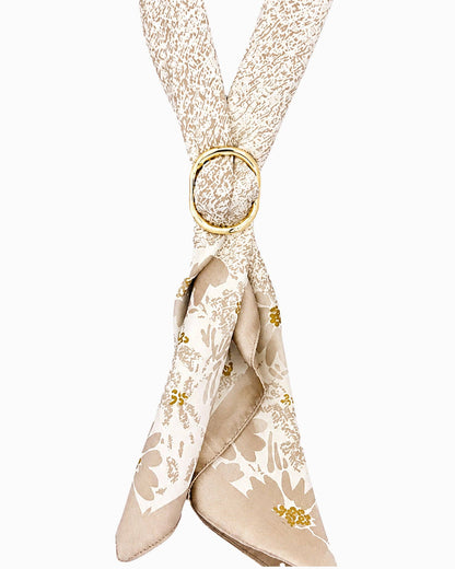 Darlene Bolo Scarf Necklace