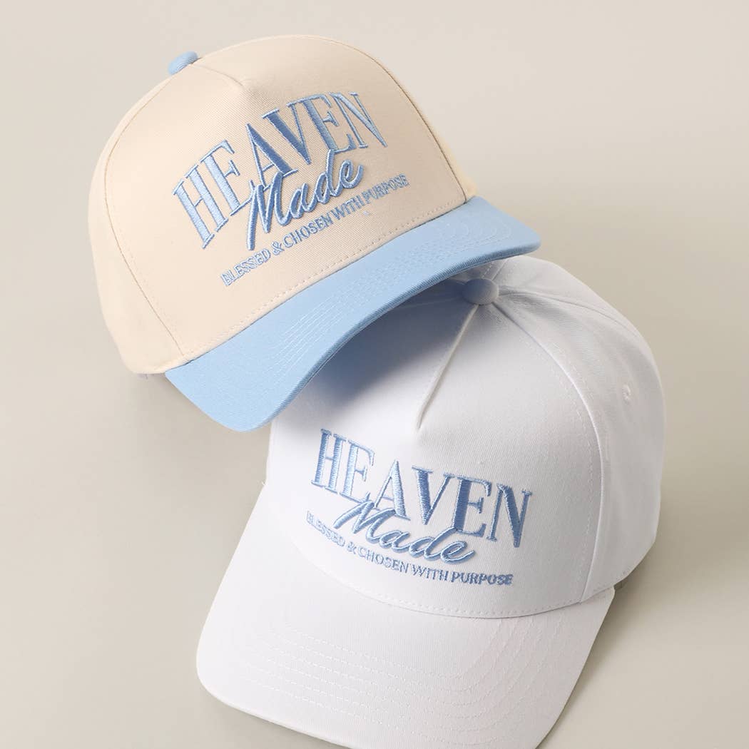 Heaven Made Embroidered Hat