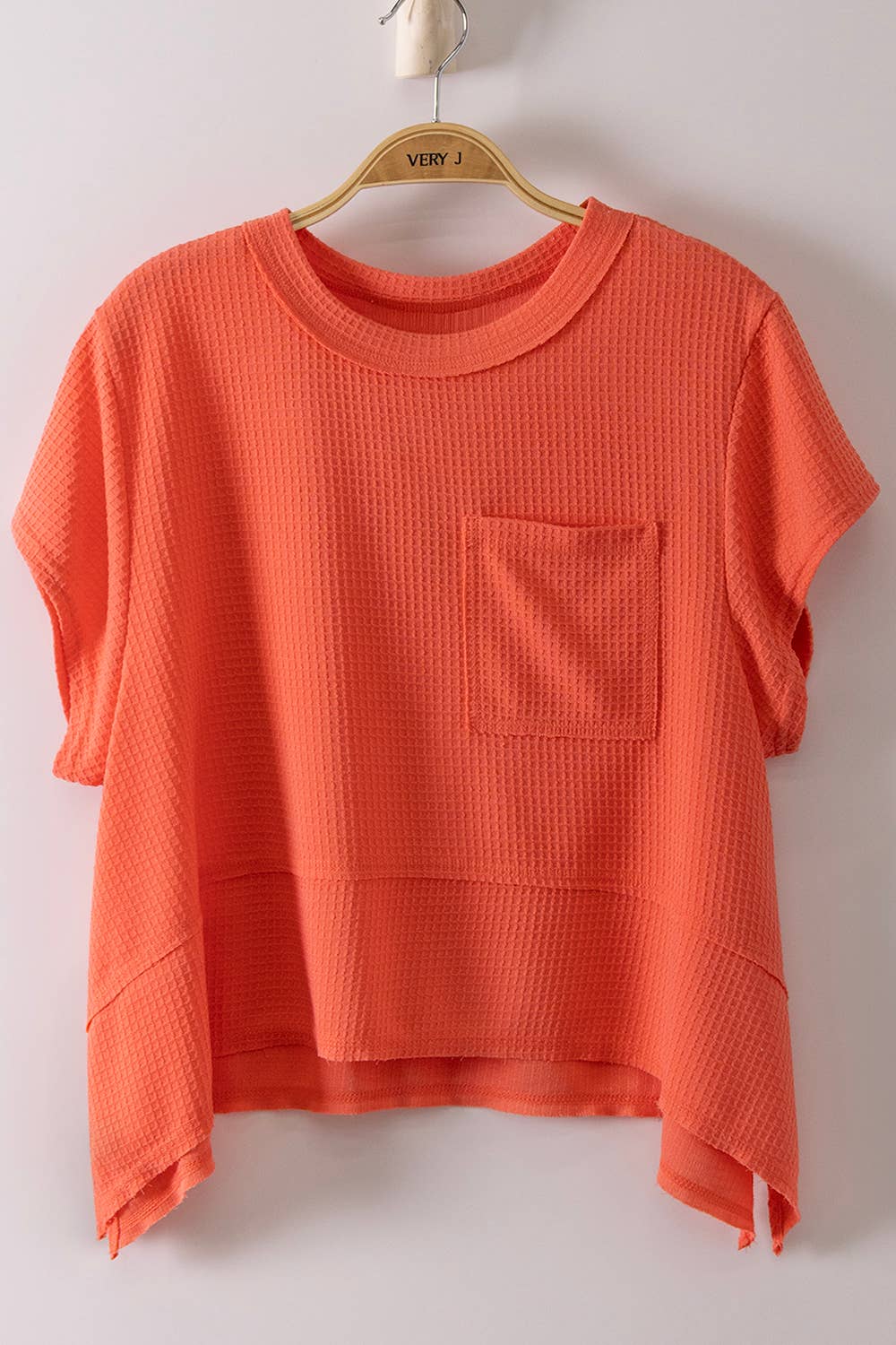 Charlee Waffle Pocket Tee