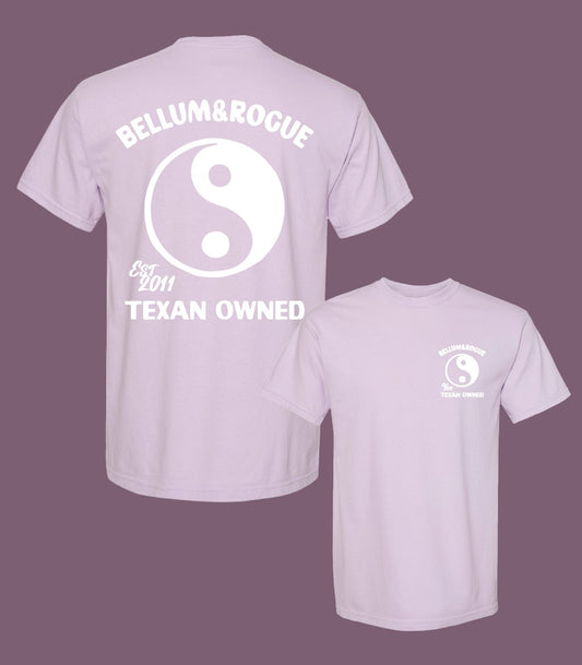 Icon Series YinYang Lavendar Store Logo Tee