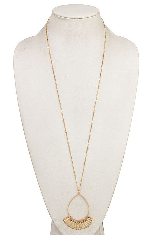 Lennox Matte Pendant Necklaces