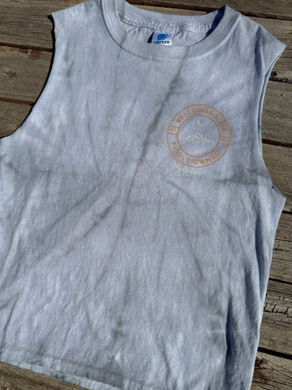 **SALE!** Kids Moon & Mountain Tie Dye Tank