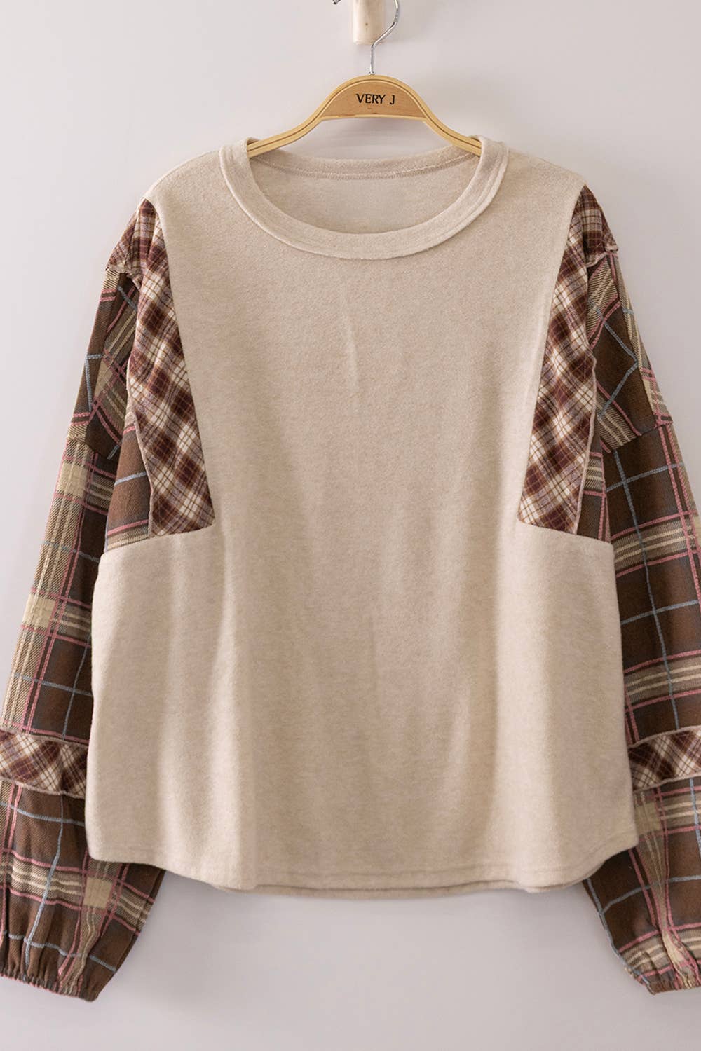 Serenity Mixed Plaid Top