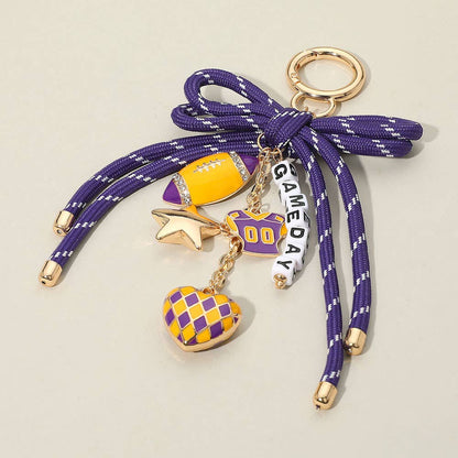 Mascot Football Bag Charm
