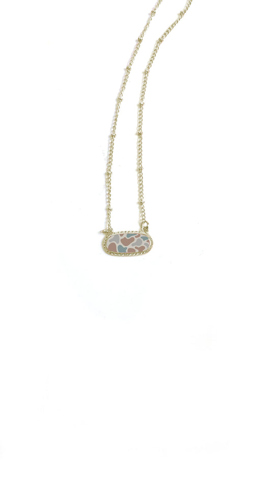 Kendell Camo Necklace