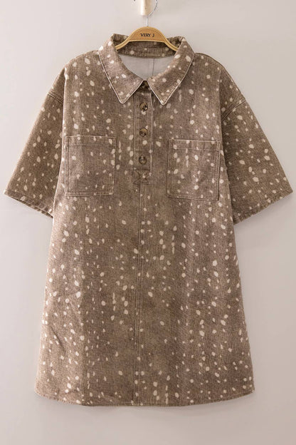 Bambi Denim Mini Dress