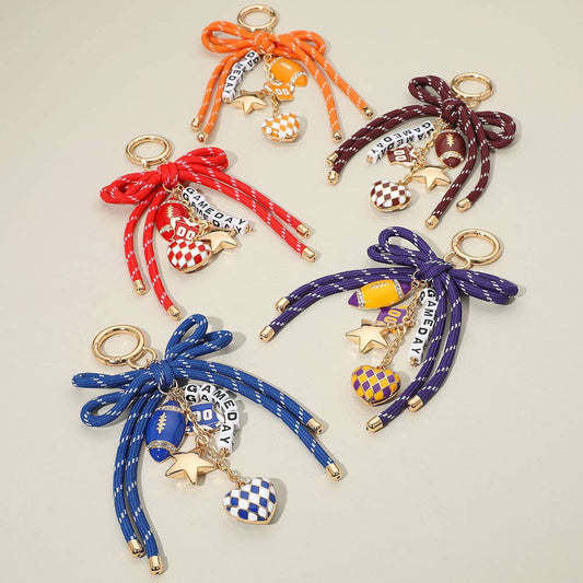 Mascot Football Bag Charm