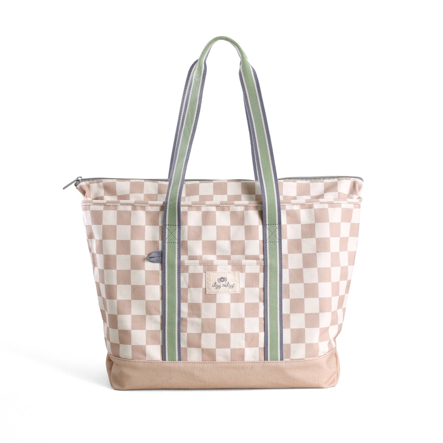 Itzy Ritzy Explorer™ Canvas Tote Bag: Check Yes!