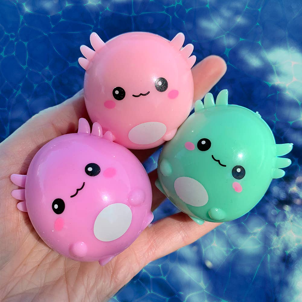 Sticky Bubble Blobbies Axolotl