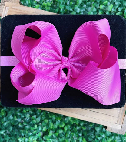 Baby Girls 6.5" Bow Headband