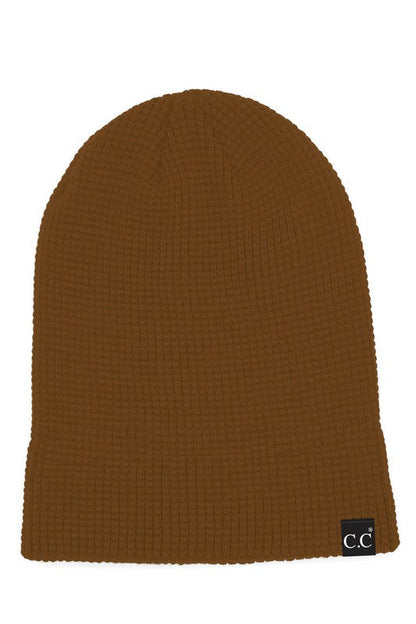 Adult C.C Waffle Knit Beanies