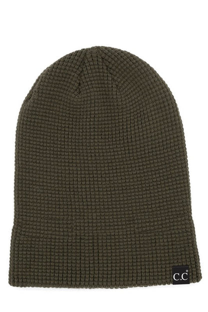 Adult C.C Waffle Knit Beanies