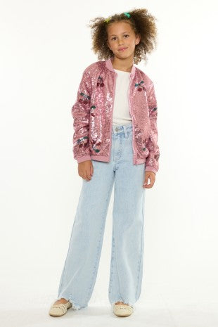 Girls Kancan Zendaya Wide Leg Jeans