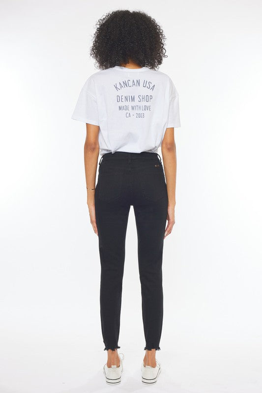 Walker Kancan Black Skinny Jeans