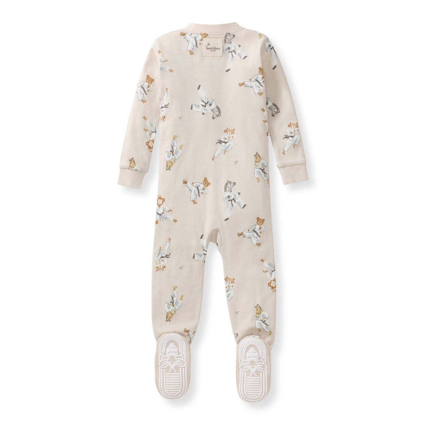 Baby Boys Burt's Bees Karate Creatures Sleeper