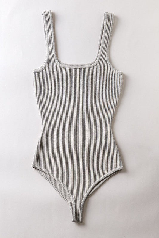 **SALE!** LaBelle Ribbed Bodysuit (Size S/M)